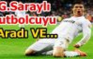 Ronaldo'dan G.Saraylı Futbolcuya Telefon!