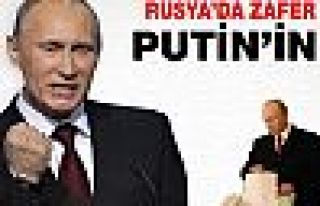 Rusya'da Putin zaferi!