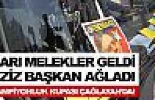 Sarı Melekler Aziz Yıldırım'ı duygulandırdı