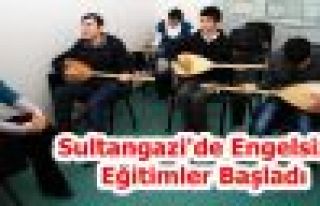 Sultangazi'de Engelsiz Eğitimler Başladı