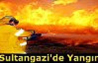 Sultangazi'de Yangın