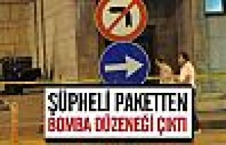 Şüpheli Paketten Bomba Düzeneği Çıktı