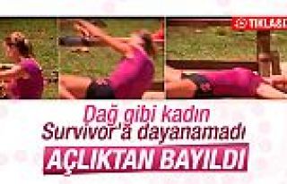 Survivor'da Tuğba Özay bayıldı