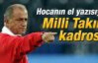 Terim ilk 11'i Twitter'dan açıkladı