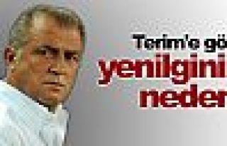 Terim'e göre yenilginin nedeni..