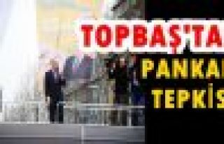 Topbaş'tan Sultangazi de Pankart Tepkisi