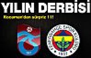 Trabzonspor - Fenerbahçe İşte 11'ler...