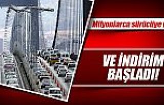 Trafik poliçesinde de indirim başladı!