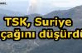 TSK, Suriye uçağını düşürdü