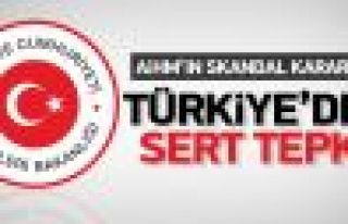 TÜRKİYE'DEN AİHM KARARINA SERT TEPKİ