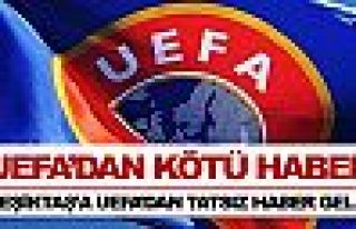 UEFA'dan kötü haber!