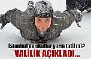 Valilik'ten tatil açıklaması...