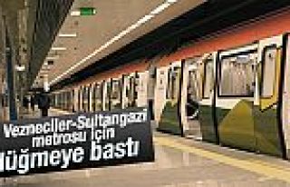 Vezneciler-Sultangazi metrosu geliyor