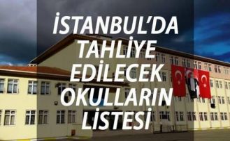 İlçe ilçe riskli okullar: İşte İstanbul'da deprem nedeniyle tahliye edilecek okullar